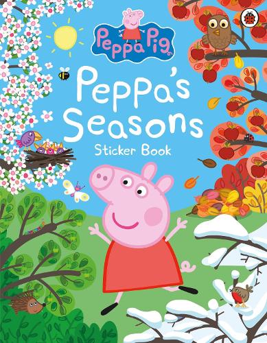 Бумажная книга «Peppa Pig: Peppa's Seasons Sticker Book», автор Свинка Пеппа - фото №1