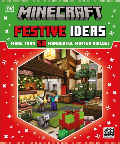 Бумажная книга «Minecraft Festive Ideas: More Than 50 Wonderful Winter Builds», автор DK (Dorling Kindersley) - фото №1