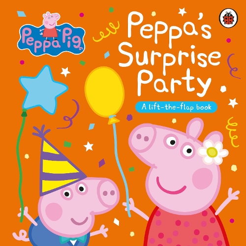 Бумажная книга «Peppa Pig: Peppa's Surprise Party: A Lift-the-Flap Book», автор Свинка Пеппа - фото №1