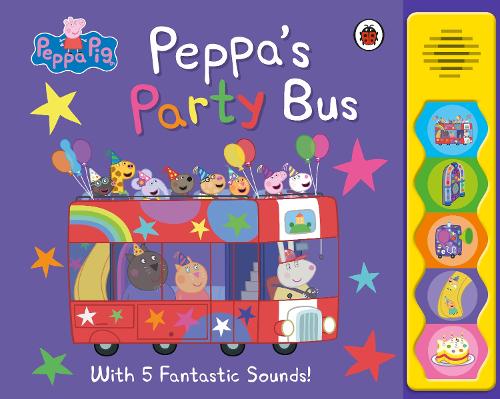 Бумажная книга «Peppa Pig: Peppa's Party Bus!: Noisy Sound Book», автор Свинка Пеппа - фото №1