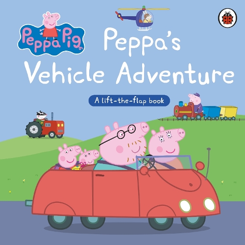 Паперова книга «Peppa Pig: Peppa’s Vehicle Adventure: A Lift-the-Flap Book», автор Свинка Пеппа - фото №1