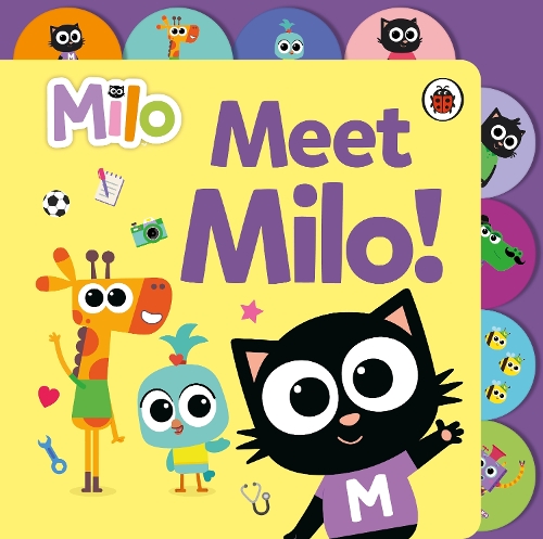 Бумажная книга «Milo: Meet Milo!: Tabbed Board Book», автор Майло - фото №1