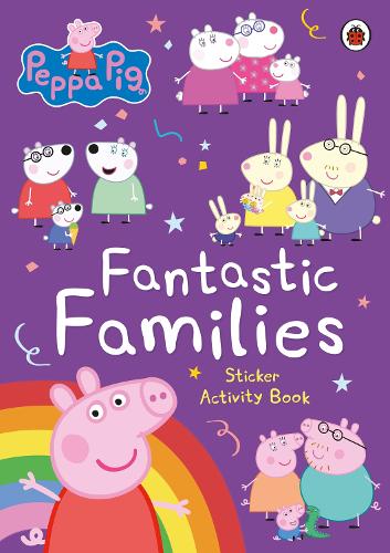 Бумажная книга «Peppa Pig: Fantastic Families Sticker Activity Book», автор Свинка Пеппа - фото №1