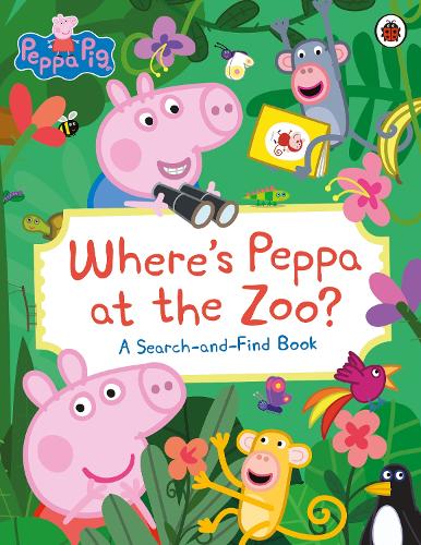 Паперова книга «Peppa Pig: Where’s Peppa at the Zoo?: A Search-and-Find Book», автор Свинка Пеппа - фото №1