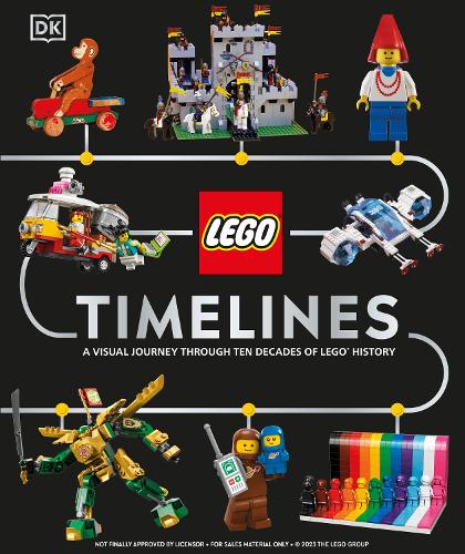 [object Object] «LEGO Timelines: A Visual Journey Through Ten Decades of LEGO History», автор Саймон Хьюго - фото №1