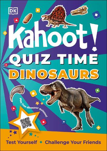 [object Object] «Kahoot! Quiz Time Dinosaurs: Test Yourself Challenge Your Friends», автор DK (Dorling Kindersley) - фото №1