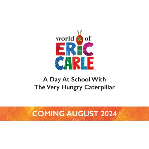 Паперова книга «A Day at School with The Very Hungry Caterpillar: Tabbed Board Book», автор Ерік Карл - фото №1