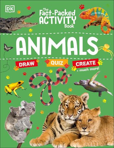 Паперова книга «The Fact-Packed Activity Book: Animals», автор DK (Dorling Kindersley) - фото №1