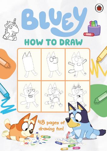 Бумажная книга «Bluey: How to Draw» - фото №1