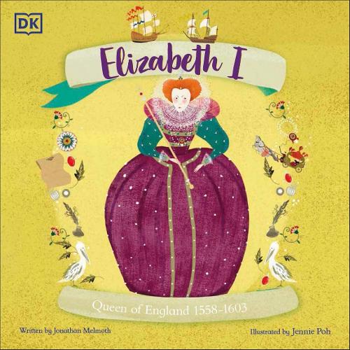 Бумажная книга «Elizabeth I: Queen of England 1558-1603», автор Джонатан Мелмот - фото №1