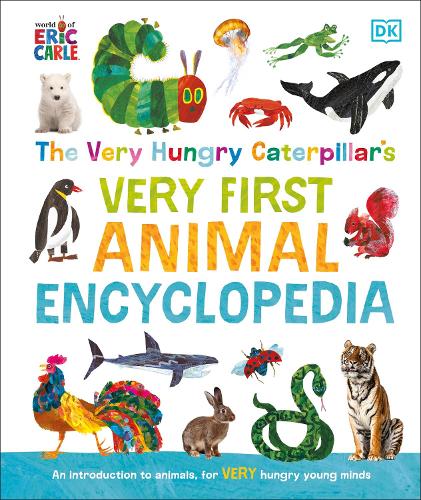 Бумажная книга «The Very Hungry Caterpillar's Very First Animal Encyclopedia: An Introduction to Animals, For VERY Hungry Young Minds», автор DK (Dorling Kindersley) - фото №1
