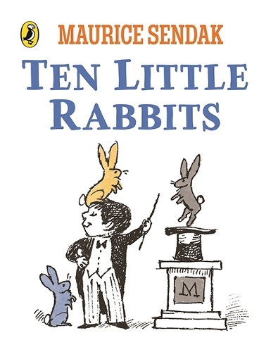 Паперова книга «Ten Little Rabbits», автор Морис Сендак - фото №1