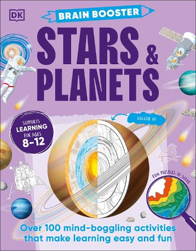 [object Object] «Brain Booster Stars and Planets: Over 100 Mind-Boggling Activities that Make Learning Easy and Fun», автор DK (Dorling Kindersley) - фото №1