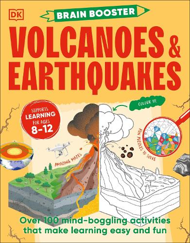 Бумажная книга «Brain Booster Volcanoes and Earthquakes: Over 100 Mind-Boggling Activities that Make Learning Easy and Fun», автор DK (Dorling Kindersley) - фото №1