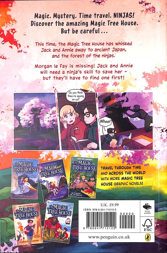 Паперова книга «Night of the Ninjas. Book 5», авторів Дженні Лерд, Мері Поуп Осборн - фото №1
