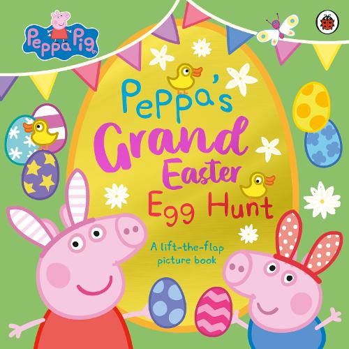 Бумажная книга «Peppa Pig: Peppa’s Grand Easter Egg Hunt: A Lift-the-Flap Picture Book», автор Свинка Пеппа - фото №1