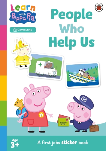 Бумажная книга «Learn with Peppa: People Who Help Us Sticker activity book», автор Свинка Пеппа - фото №1