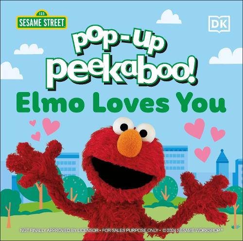 Бумажная книга «Pop-Up Peekaboo! Elmo Loves You», автор DK (Dorling Kindersley) - фото №1