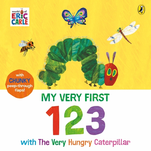 Бумажная книга «123: Learn and Play with The Very Hungry Caterpillar: A Lift-the-Flap Book», автор Эрик Карл - фото №1