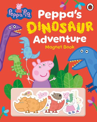 Бумажная книга «Peppa Pig: Peppa’s Dinosaur Adventure: Magnet Book», автор Свинка Пеппа - фото №1