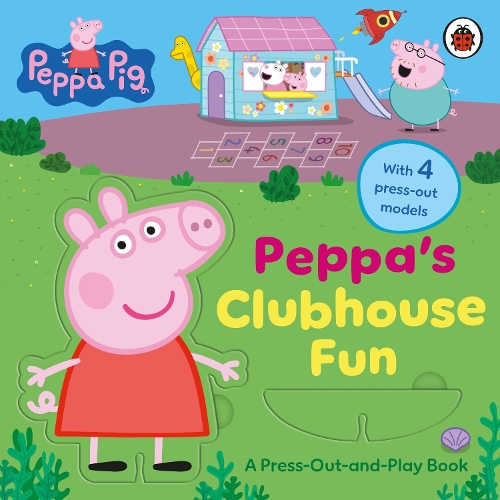 Бумажная книга «Peppa Pig: Peppa’s Clubhouse Fun: A Press-Out-and-Play Book», автор Свинка Пеппа - фото №1