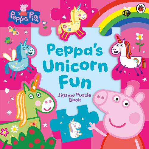 Бумажная книга «Peppa Pig: Peppa’s Unicorn Fun Jigsaw Puzzle Book», автор Свинка Пеппа - фото №1