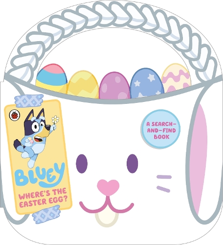 [object Object] «Bluey: Where’s the Easter Egg?: A Shaped Tabbed Board Book», автор Блюи - фото №1