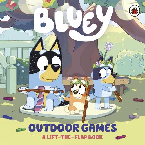 Бумажная книга «Bluey: Outdoor Games: A Lift-the-Flap Book», автор Блюи - фото №1