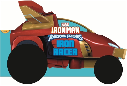 Бумажная книга «Marvel Iron Man and his Awesome Friends Iron Racer», автор DK (Dorling Kindersley) - фото №1