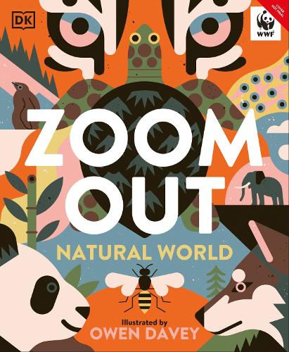 Бумажная книга «Zoom Out Natural World: Discover 12 Iconic Animals and Their Incredible Ecosystems», автор Оуэн Дэйви - фото №1