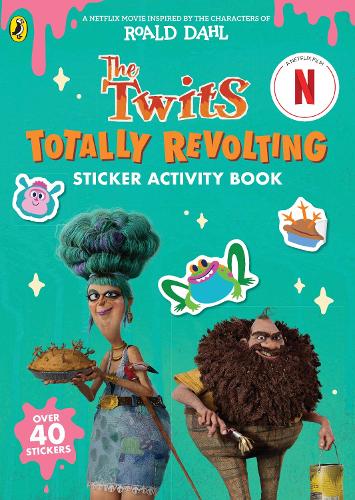 Паперова книга «The Twits: Sticker Activity Book», автор Роальд Дал - фото №1