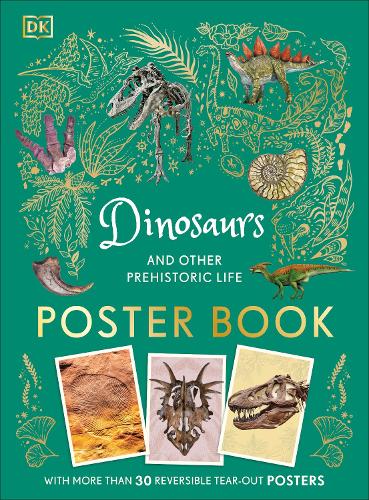 Бумажная книга «Dinosaurs and Other Prehistoric Life Poster Book: With More Than 30 Reversible Tear-Out Posters», автор DK (Dorling Kindersley) - фото №1