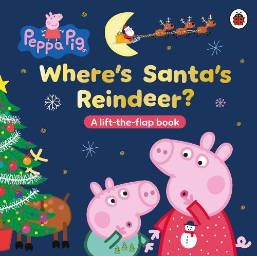 Бумажная книга «Peppa Pig: Where’s Santa’s Reindeer?: A Lift-the-Flap Book», автор Свинка Пеппа - фото №1