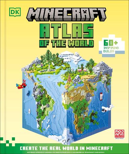 Бумажная книга «Minecraft Atlas of the World: Create the Real World in Minecraft with 60+ Inspiring Builds», автор DK (Dorling Kindersley) - фото №1