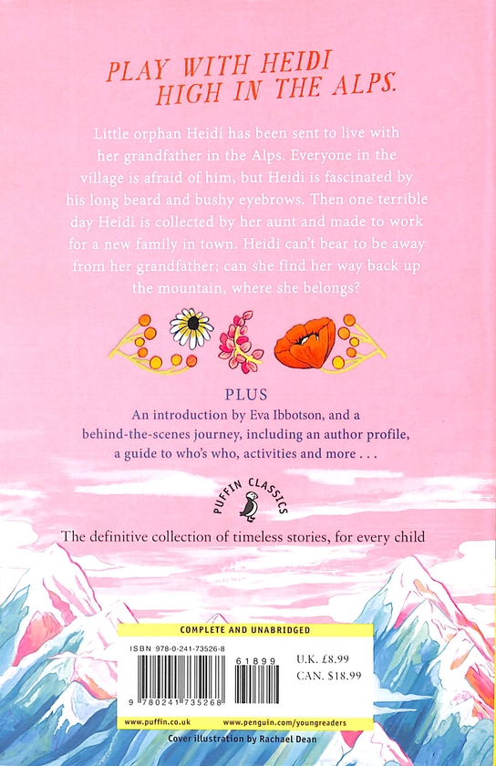 Бумажная книга «Heidi», автор Йоханна Спайри - фото №1