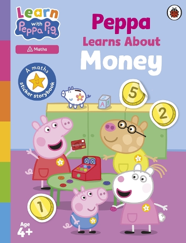 Бумажная книга «Learn with Peppa: Peppa Learns About Money», автор Свинка Пеппа - фото №1
