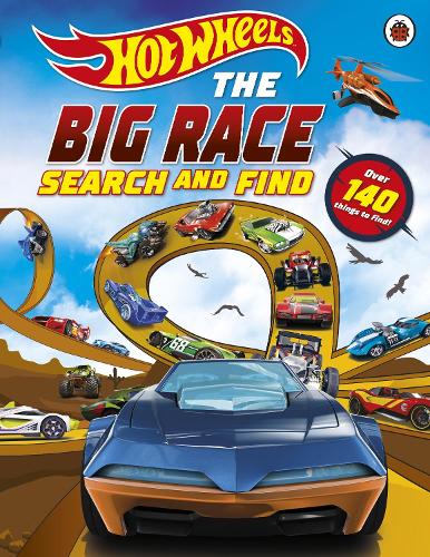 Бумажная книга «Hot Wheels: The Big Race: Search and Find», автор Нot Wheels - фото №1