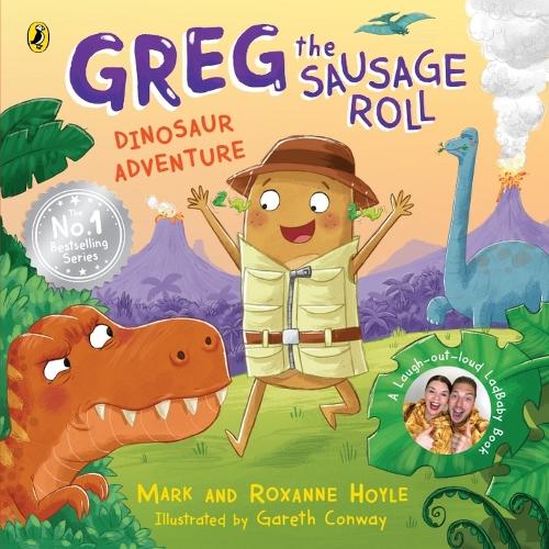 Паперова книга «Greg the Sausage Roll: Dinosaur Adventure», авторів Марк Хойл, Роксана Хойл - фото №1
