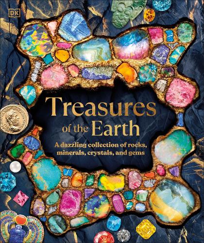 Паперова книга «Treasures of the Earth: Rocks, Minerals, Crystals, and Gems», автор DK (Dorling Kindersley) - фото №1