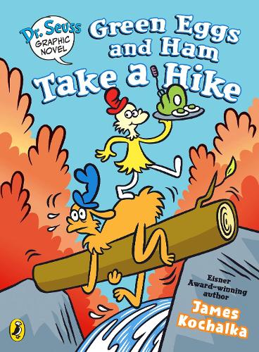 Паперова книга «Dr. Seuss Graphic Novel: Green Eggs and Ham Take a Hike: A Green Eggs and Ham Story», автор Джеймс Кочалка - фото №1