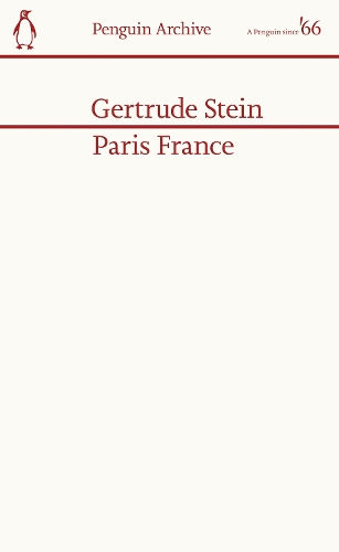 Паперова книга «Paris France», автор Гертруда Стайн - фото №1