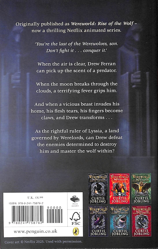 Бумажная книга «Wolf King», автор Кертис Джоблинг - фото №1
