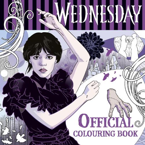 Паперова книга «Wednesday: Official Colouring Book», автор Wednesday - фото №1