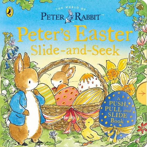 Паперова книга «Peter Rabbit: Peter’s Easter Slide-and-Seek», автор Беатрікс Поттер - фото №1