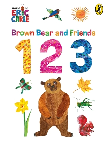 Паперова книга «Brown Bear and Friends 123», автор Ерік Карл - фото №1