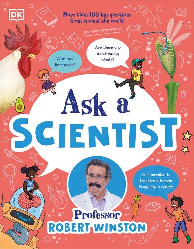 Паперова книга «Ask a Scientist: More Than 100 Big Questions from Around the World», автор Роберт Вiнстон - фото №1