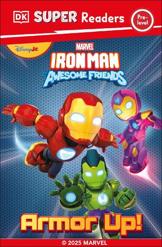 Бумажная книга «DK Super Reader Pre-Level Marvel Iron Man and His Awesome Friends Armour Up!», автор DK (Dorling Kindersley) - фото №1