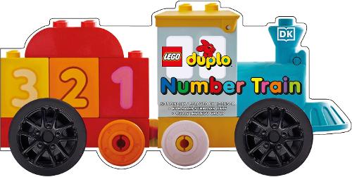 Паперова книга «LEGO DUPLO Number Train», автор DK (Dorling Kindersley) - фото №1