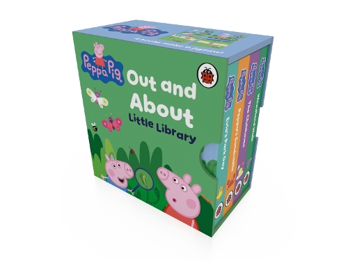 Паперова книга «Peppa Pig: Out and About Little Library», автор Свинка Пеппа - фото №1