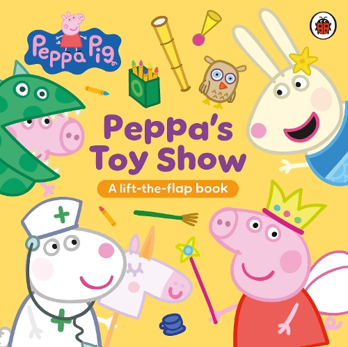 Паперова книга «Peppa Pig: Peppa’s Toy Show: A Lift-the-Flap Book», автор Свинка Пеппа - фото №1